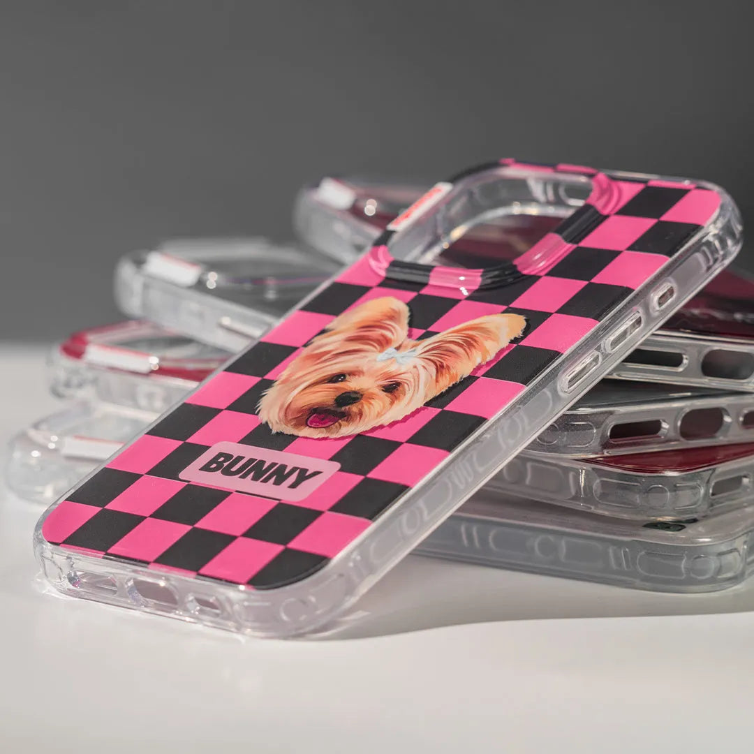 Custom Pet Phone Case for iPhone - Lattice - Petsonalise