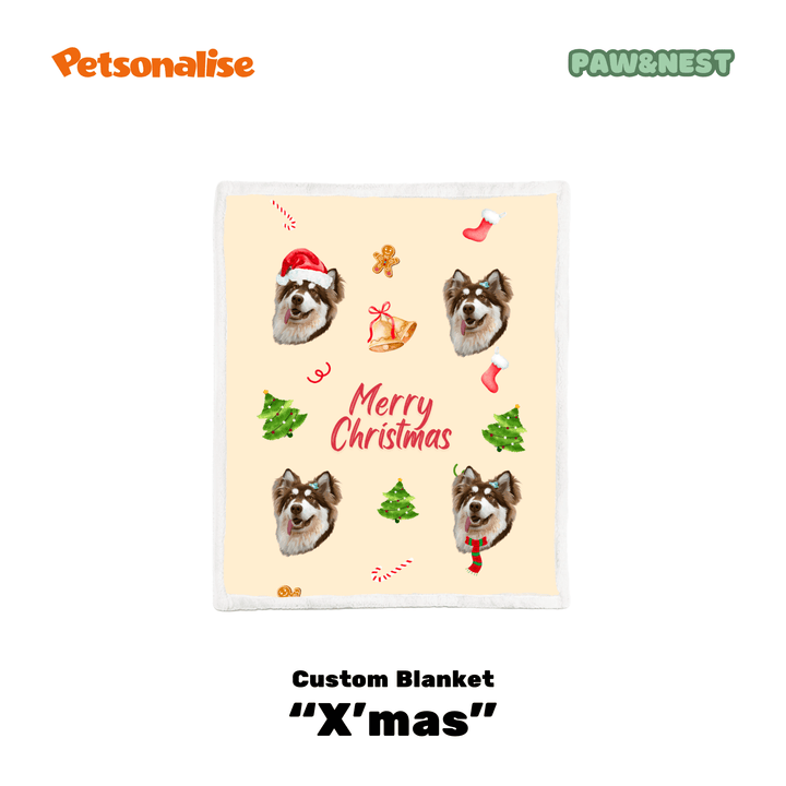 Custom Pet Blanket - Classic Collection - Petsonalise