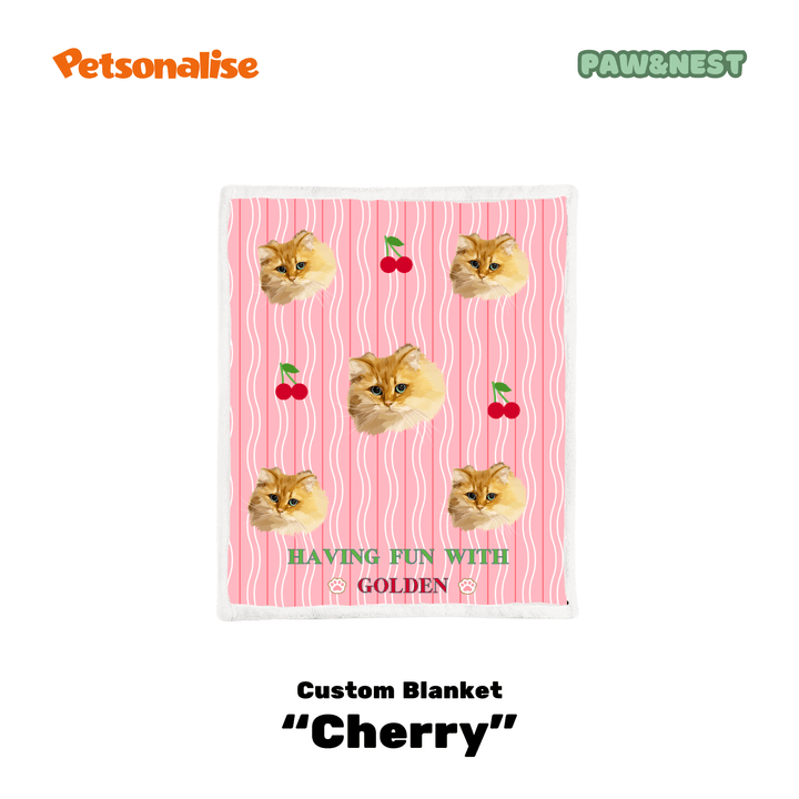 Custom Pet Blanket - Classic Collection - Petsonalise