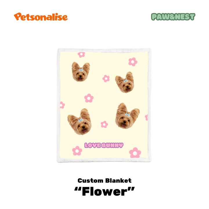 Custom Pet Blanket - Classic Collection - Petsonalise
