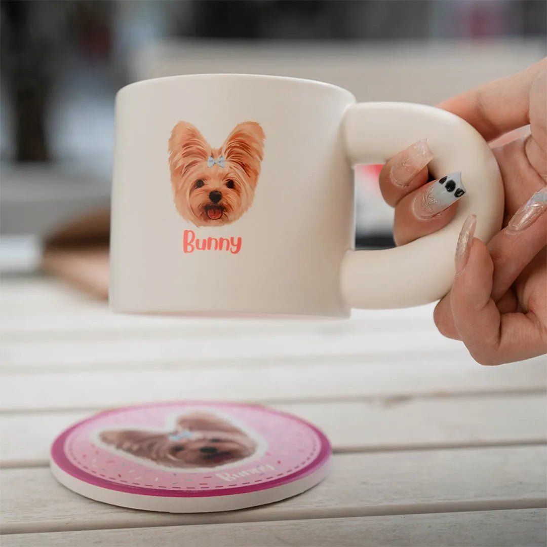 Custom Pet Chubby Coffee Mug - Classic Collection - Petsonalise