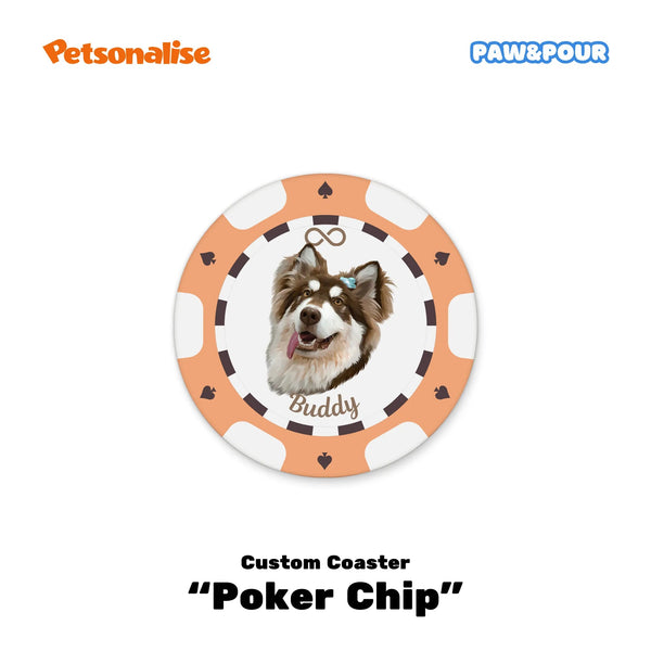 Custom Pet Coasters - Classic Collection - Petsonalise