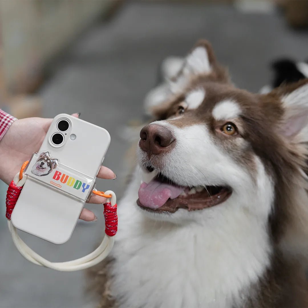 Custom Pet Phone Back Clip Lanyard - Classic Collection - Petsonalise