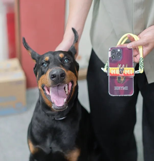 Custom Pet Phone Back Clip Lanyard - Classic Collection - Petsonalise