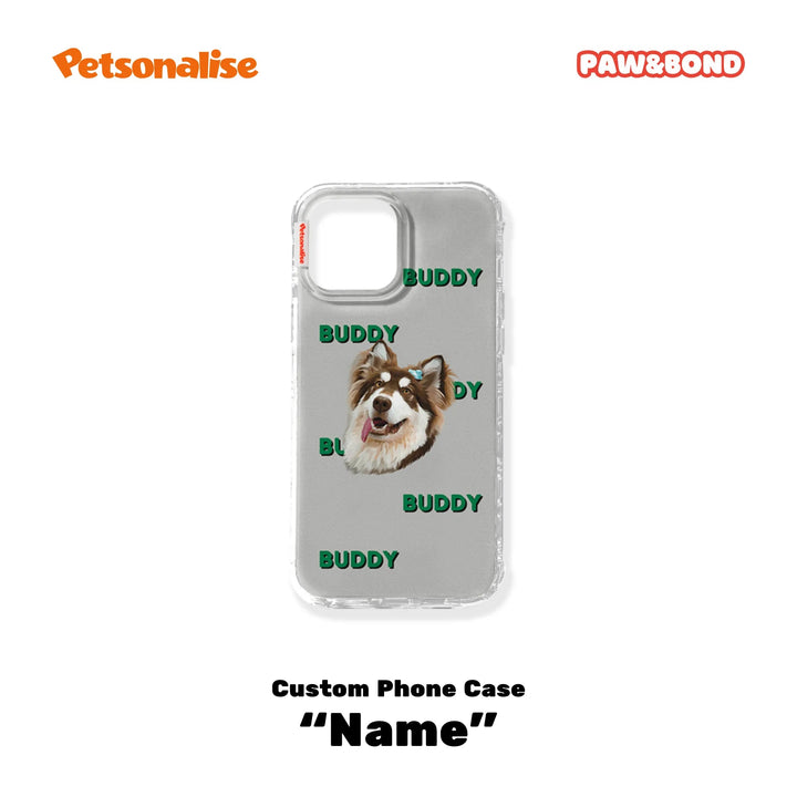 Custom Pet Phone Case for iPhone - Name - Petsonalise