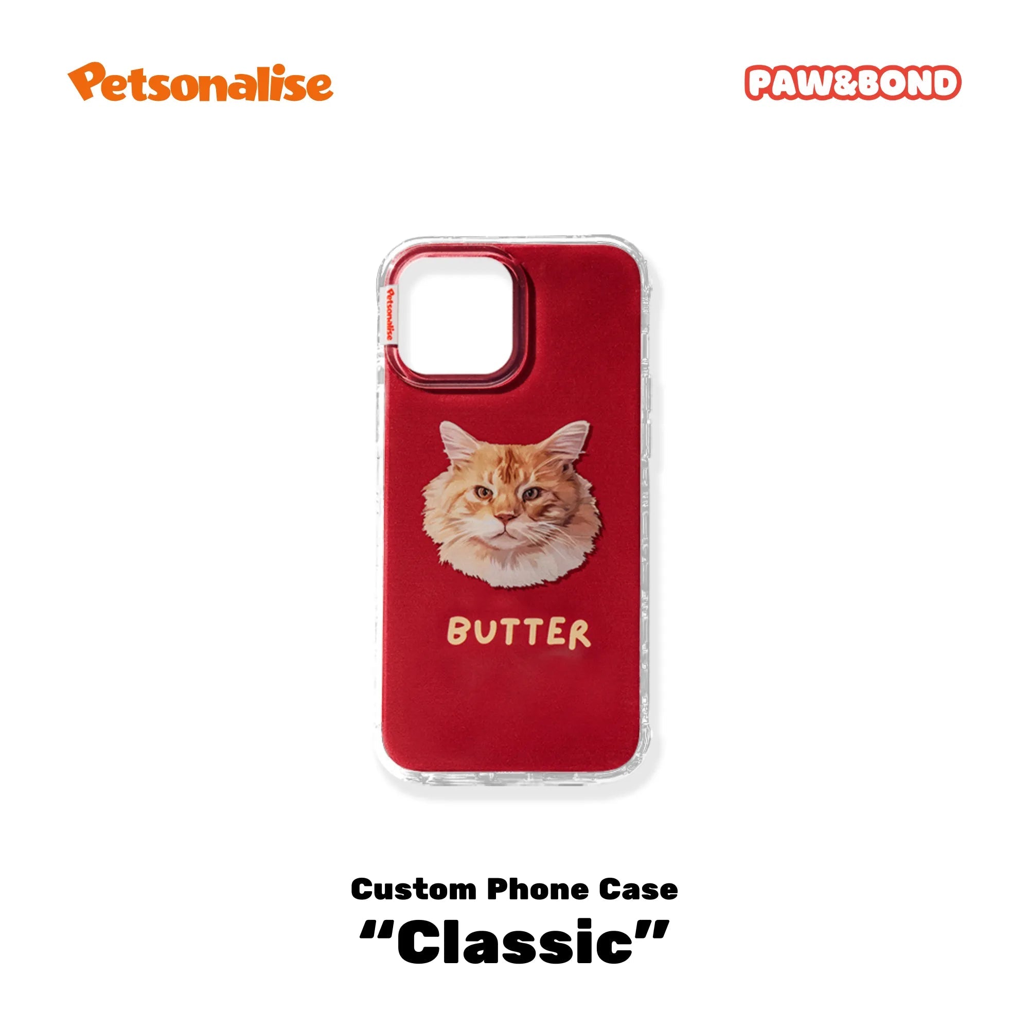 Custom Pet Phone Cases for iPhone - Classic Collection - Petsonalise