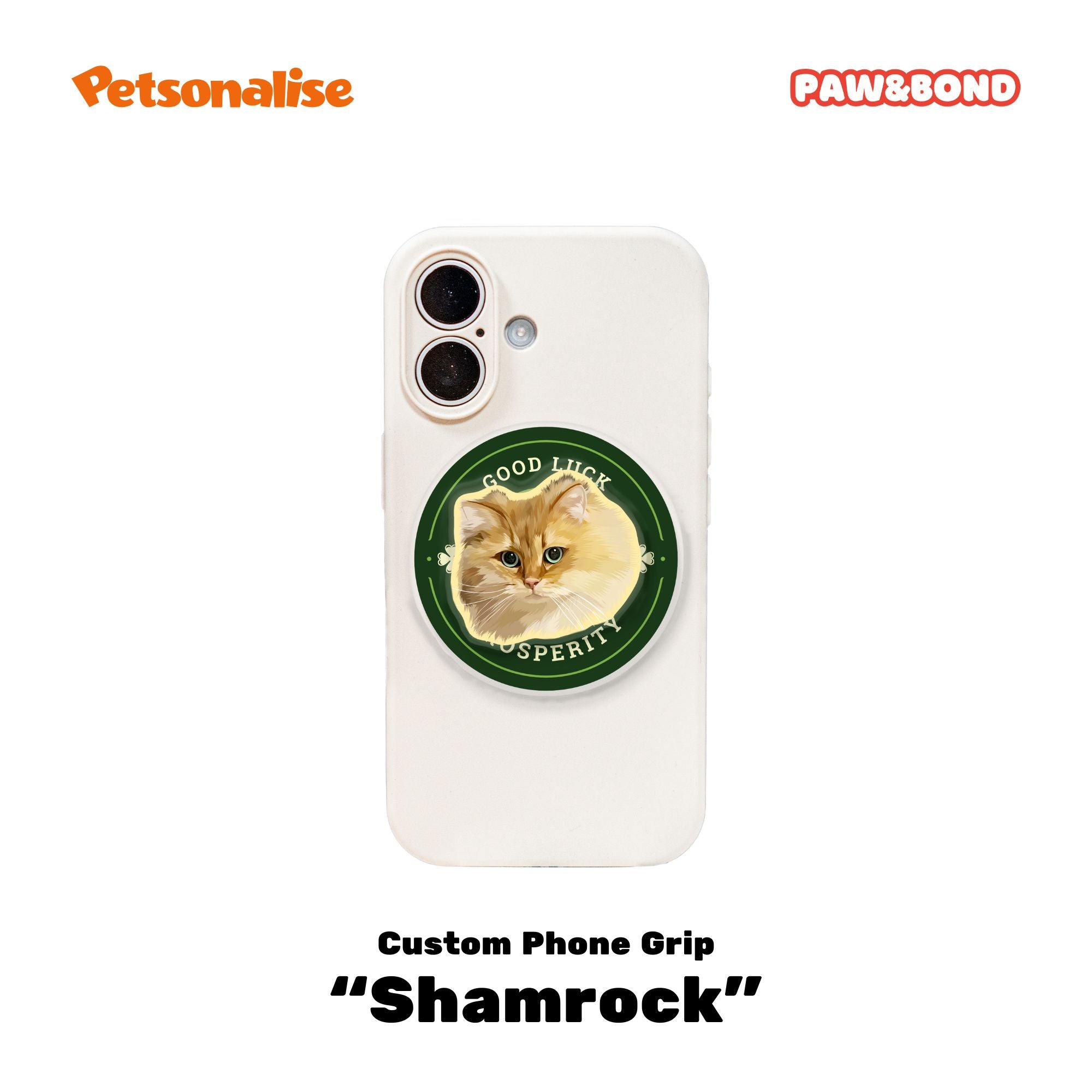 Custom Pet Phone Grip for MagSafe - Classic Collection - Petsonalise